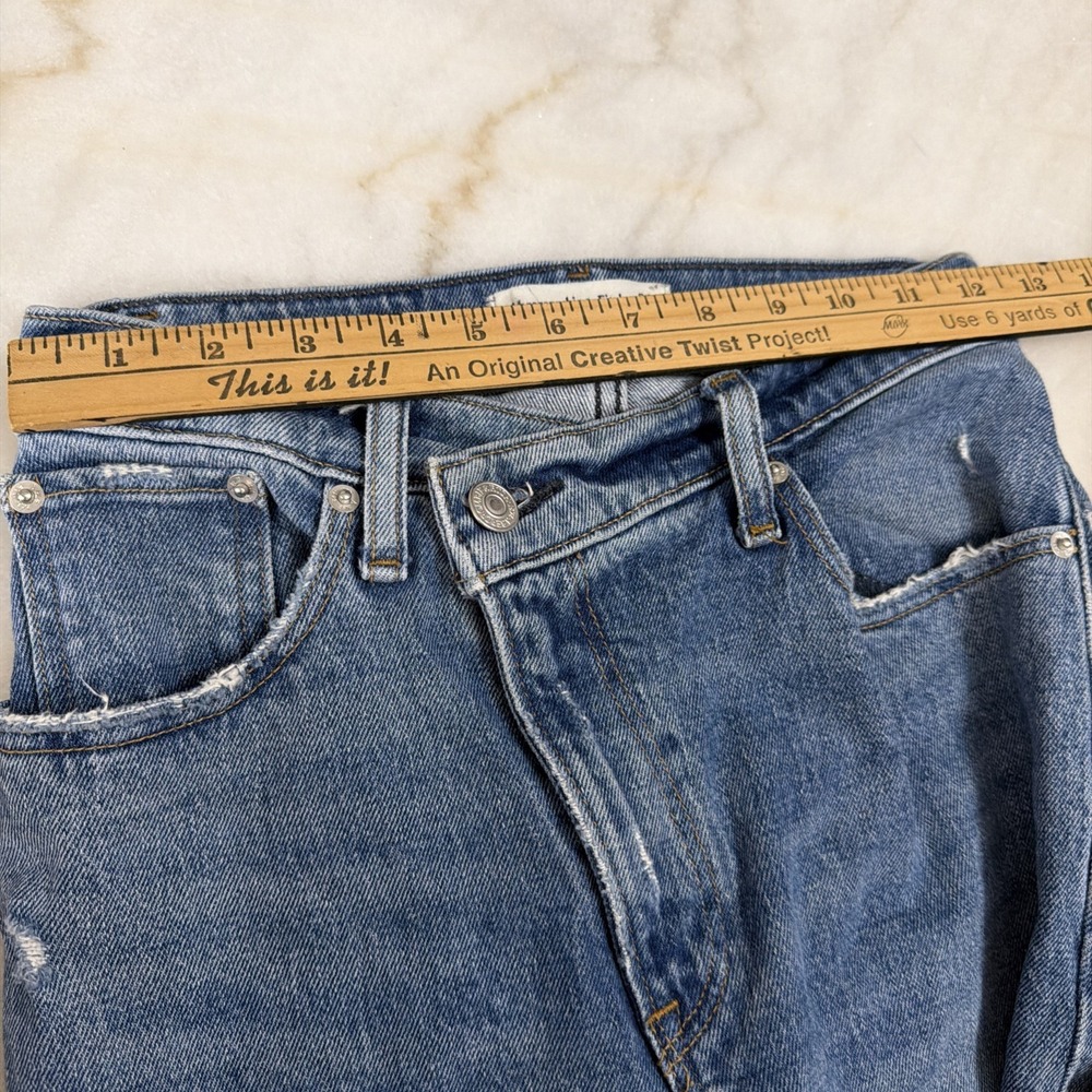 Abercrombie & Fitch Love 90s Straight Ultra High Rise Jeans Size 00S / 24 - Picture 5 of 11